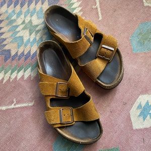 Arizona Suede Birkenstocks size 41